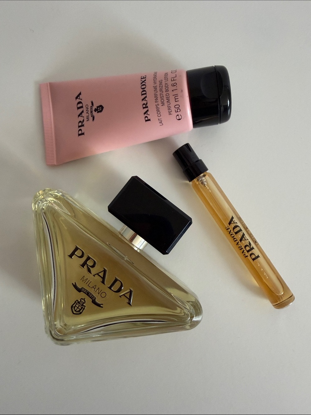 Prada Paradoxe Women's Fragrance & Body Set - Pink, Black, Gold